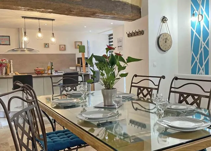 Maison En Pierre Avec Et Animaux Acceptes - Fr-1-497-185 Vakantiehuis Réveillon